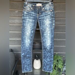 BIG STAR ‘Sweet Skinny’ Rhinestone Embellished Jeans 26R